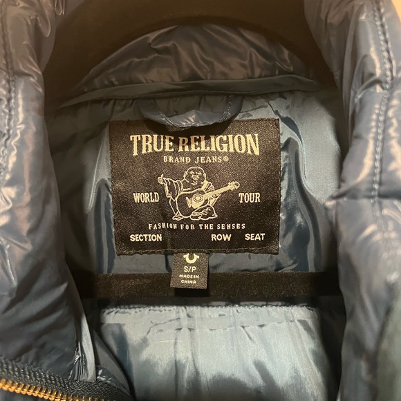 True Religion Slim Puffer Jacket - Picture 3 of 4